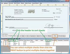 Check Batch Software